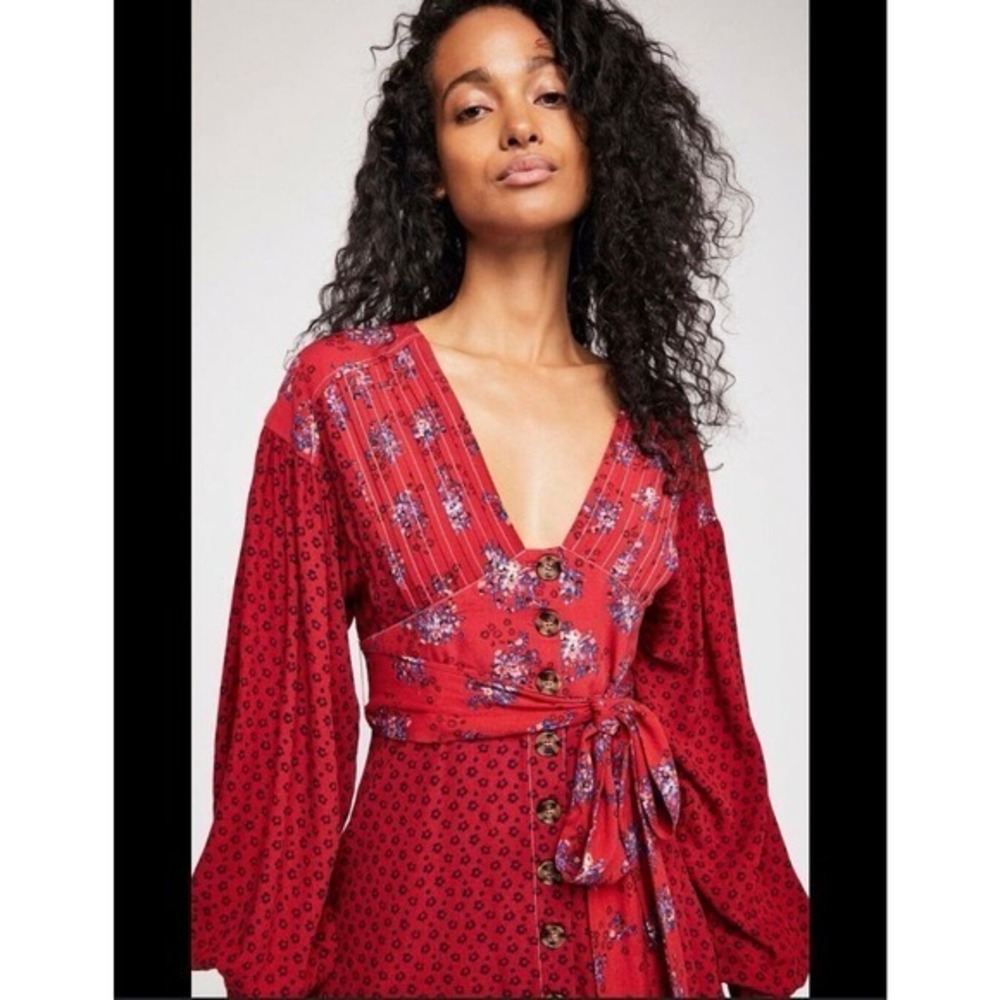 Free People | Dresses | Free People Wonderland Mini Dress Small